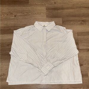 Women’s Striped White Shirt